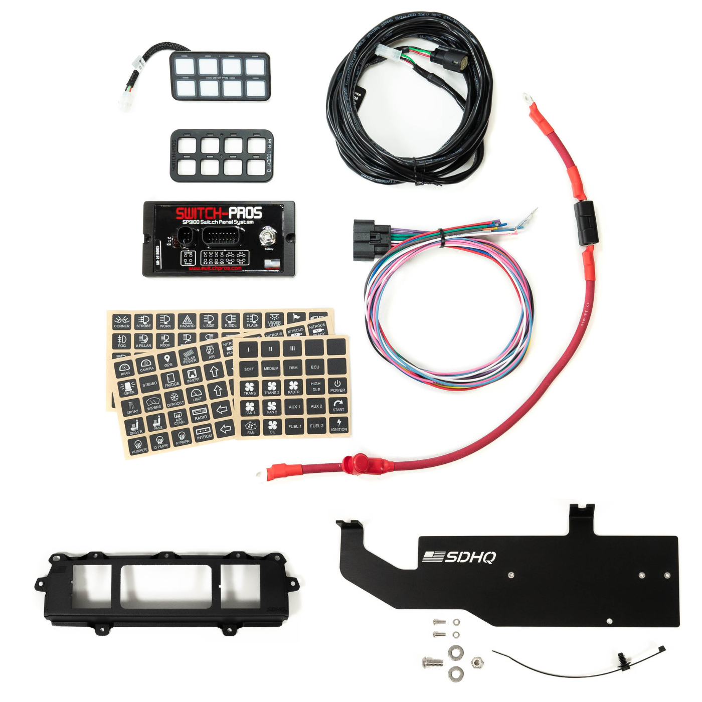 2014-2018 Chevrolet/GMC 1500 SDHQ Built Complete Switch Pros SP9100 Kit