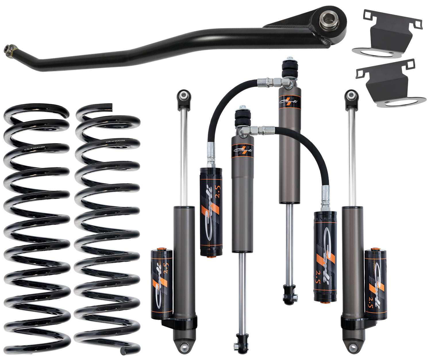 '13-24 Ram 3500 SRW/DRW - Diesel 2.5" Pathfinder Suspension System | Equipped with Leaf Springs