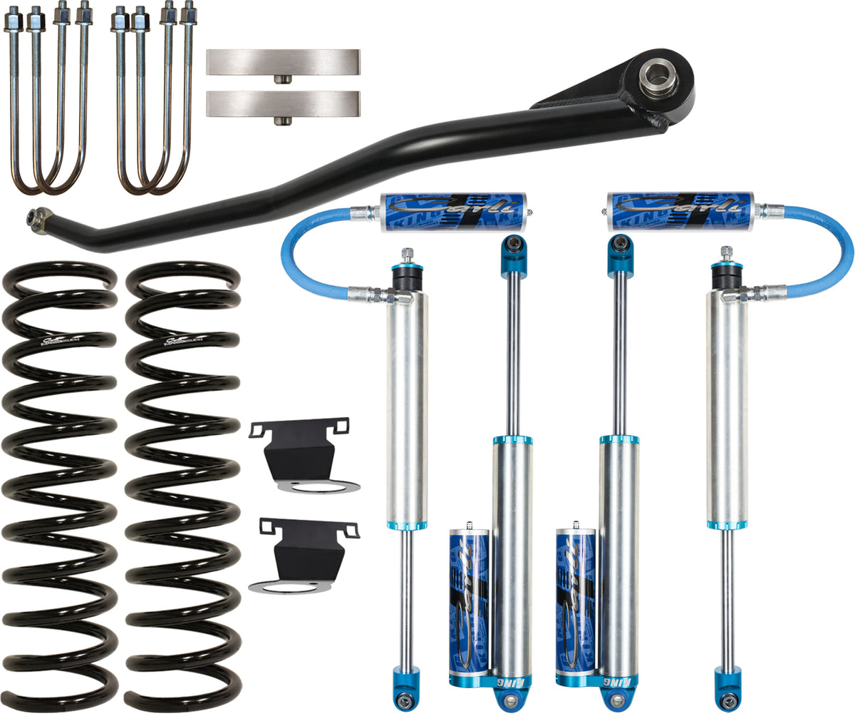19-25 RAM 3500 4X4 DIESEL 2.5″ LIFT LEVELING PINTOP SYSTEM