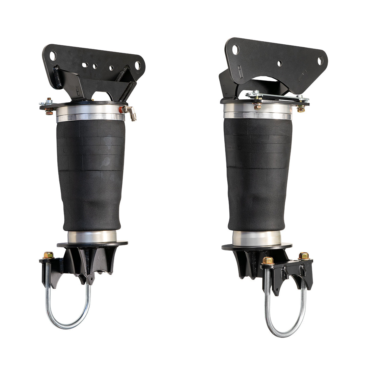 23+ Ford F350 4X4 LONG TRAVEL AIRBAGS – 3.5″ AXLE TUBE Display of Included Parts 