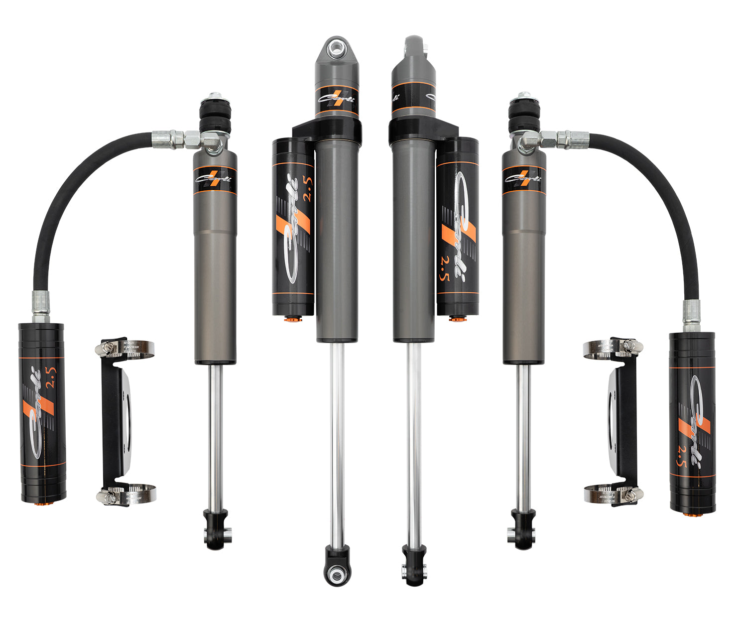 2005+ F250/F350 Pathfinder Shock Package for 2.5" Lift