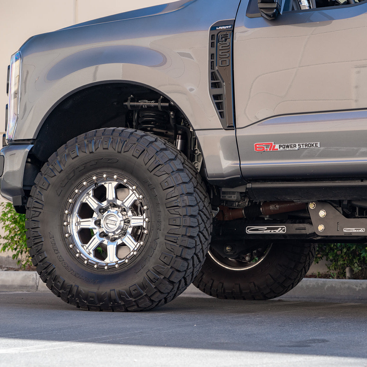 G500 Simulated Beadlock Wheel 18x9.0" 8 Lug - TechLite Ring Front View