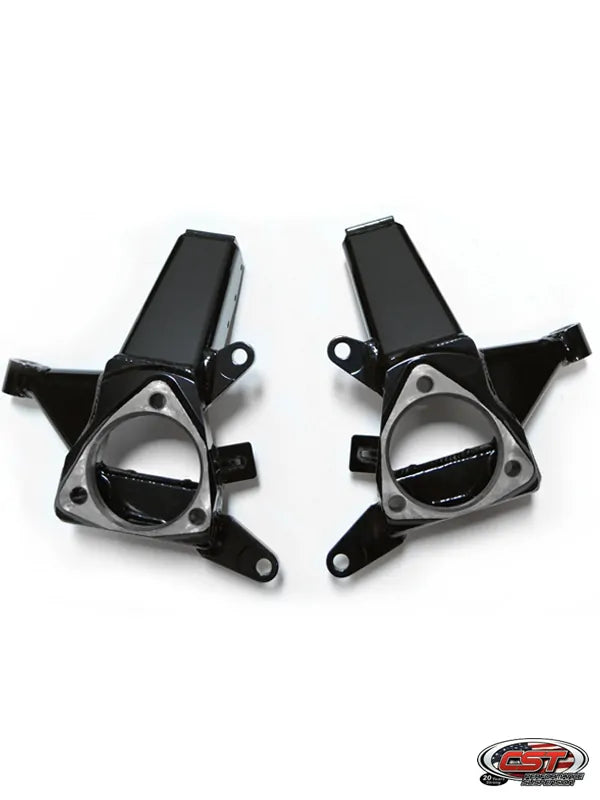 CST 99-07 GM 1500 2wd 4″ Fabricated Lift Spindles Front View