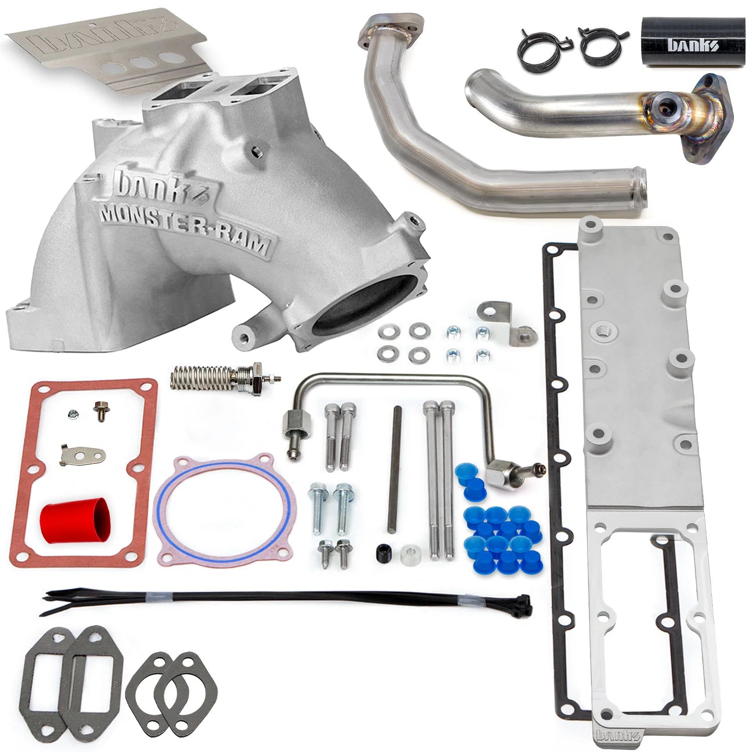 2019-2024 Ram 3500-5500 6.7L Cummins Chassis-Cab Only Monster-Ram Intake and Killer Grid Heater Upgrade