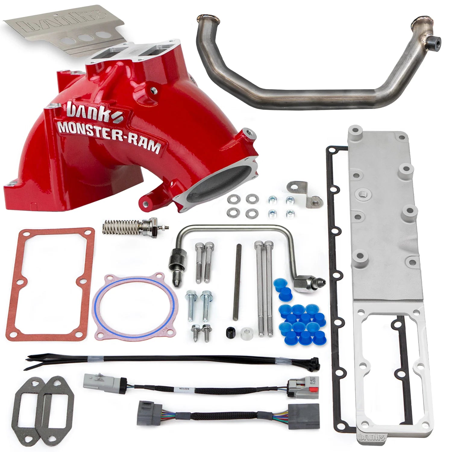 2007.5-2012 Ram 3500-5500 6.7L Cummins Chassis-Cab Only Monster-Ram Intake and Killer Grid Heater Upgrade (Chassis Cab)