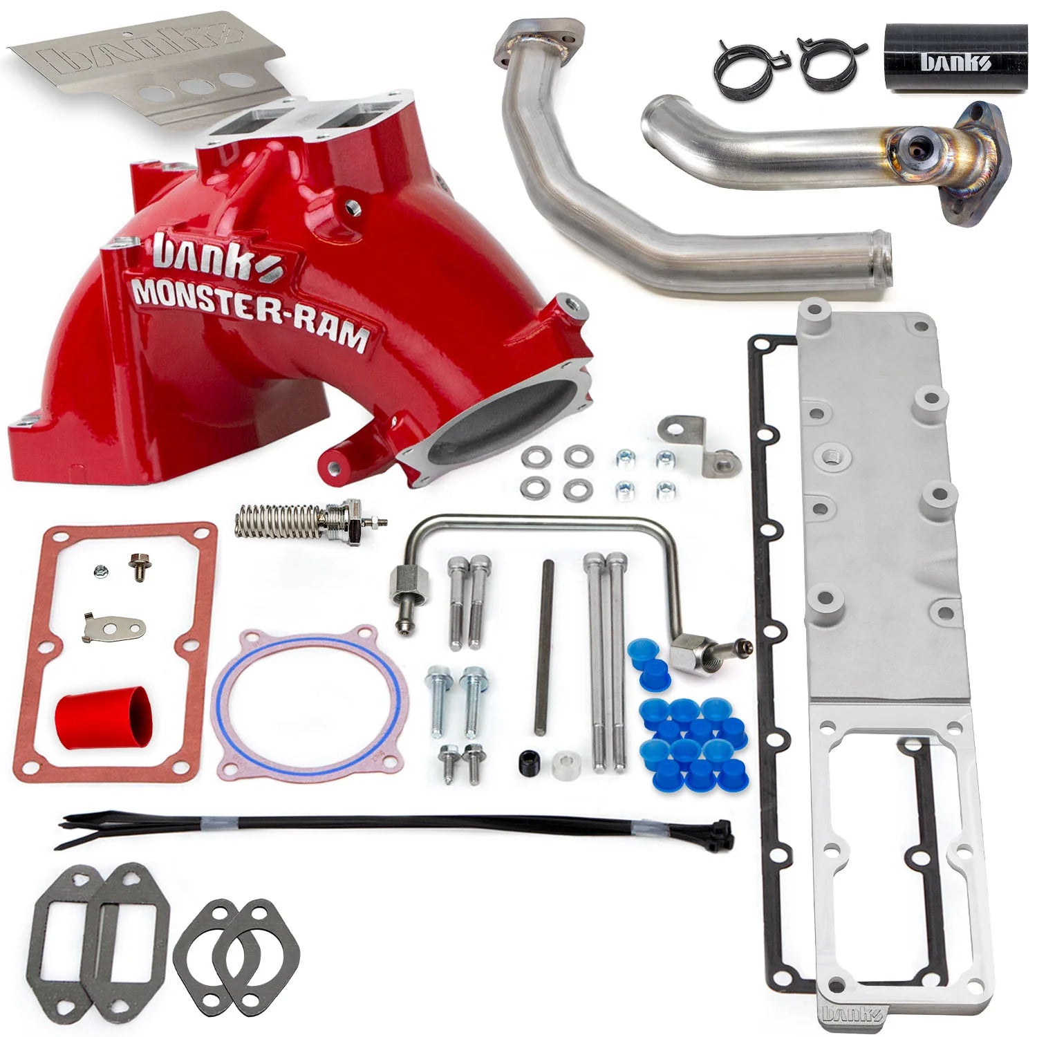 2019-2024 Ram 3500-5500 6.7L Cummins Chassis-Cab Only Monster-Ram Intake and Killer Grid Heater Upgrade