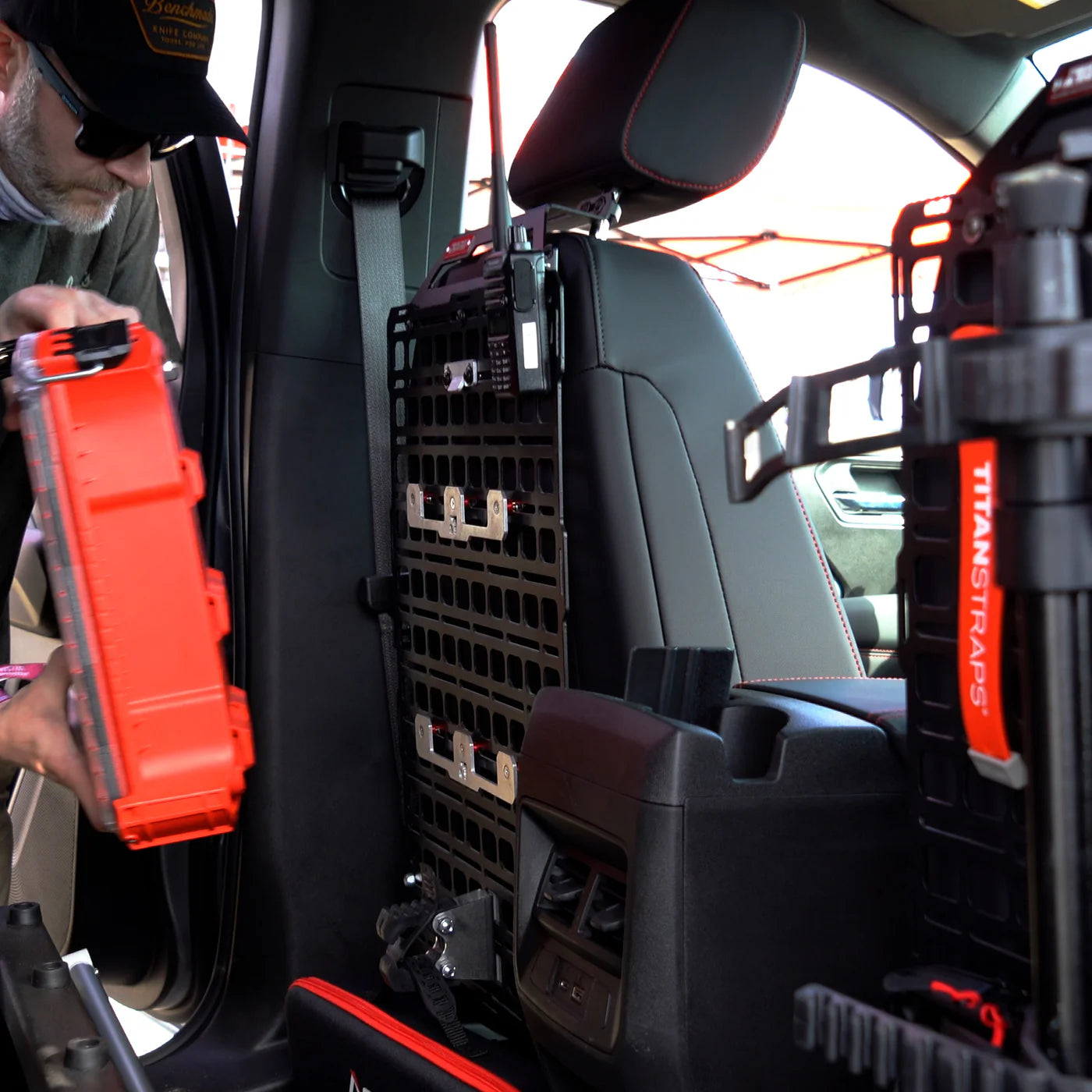 '23+ Colorado/Canyon Seat Back Tech Plate Molle Kit