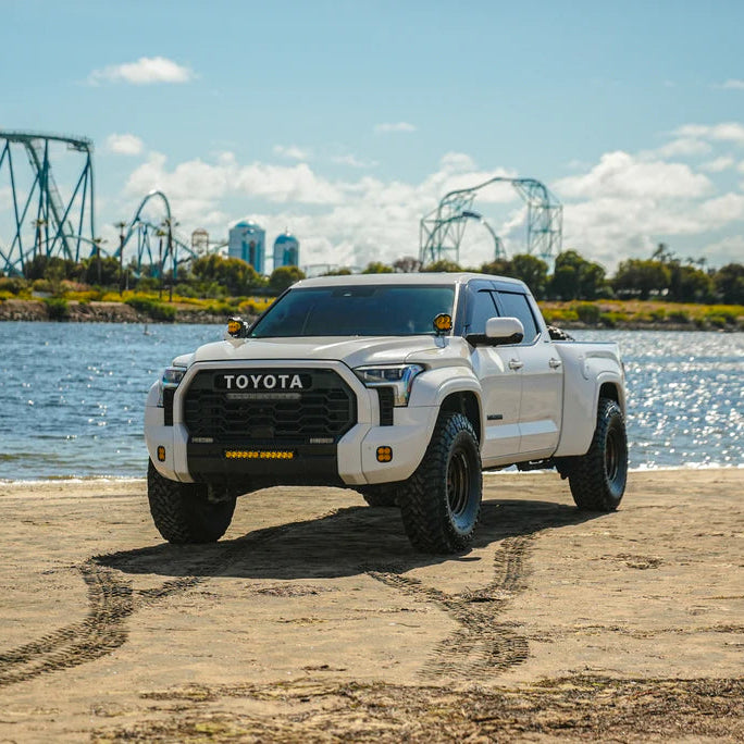 2022-2023 Fiberwerx Toyota Tundra Fenders Display on Vehicle 