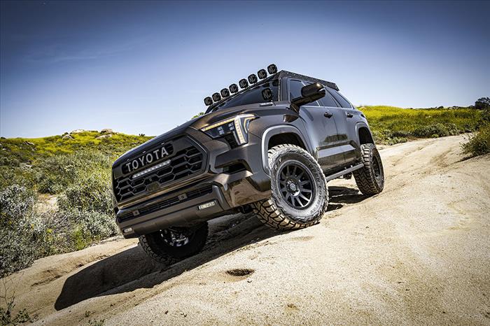 ICON 2022-2025 Toyota Tundra 1.25-3.5" Lift/2023-2025 Sequoia 3-4.5" Lift, Front, V.S. 2.5 Series Coilover Kit, Remote Reservoir w/ CDXS, Pair