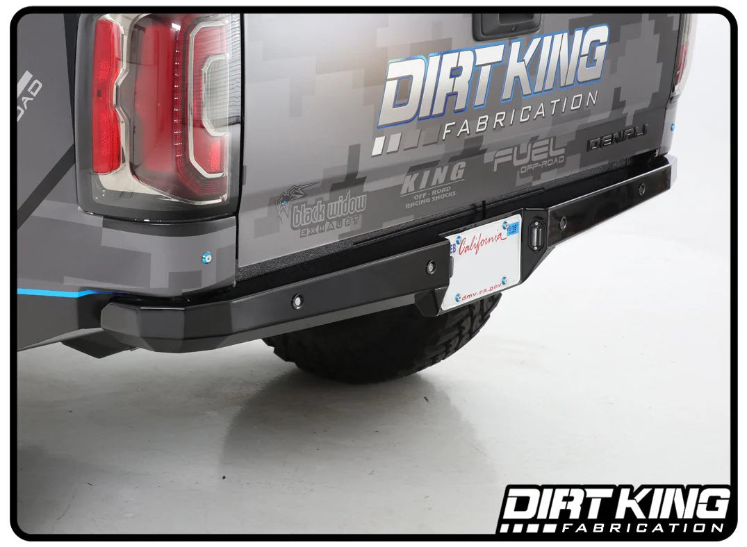 07-18 GM 1500 Plate Rear Bumper