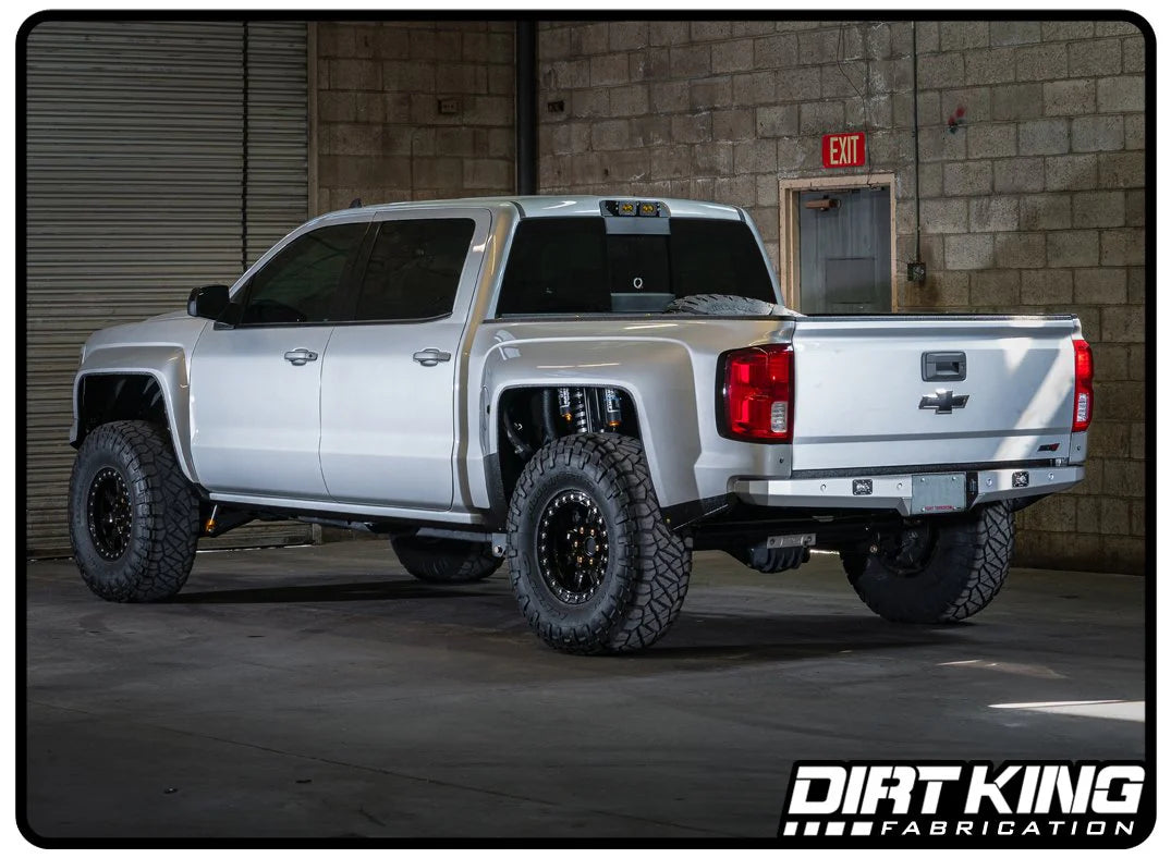 07-18 GM 1500 Plate Rear Bumper