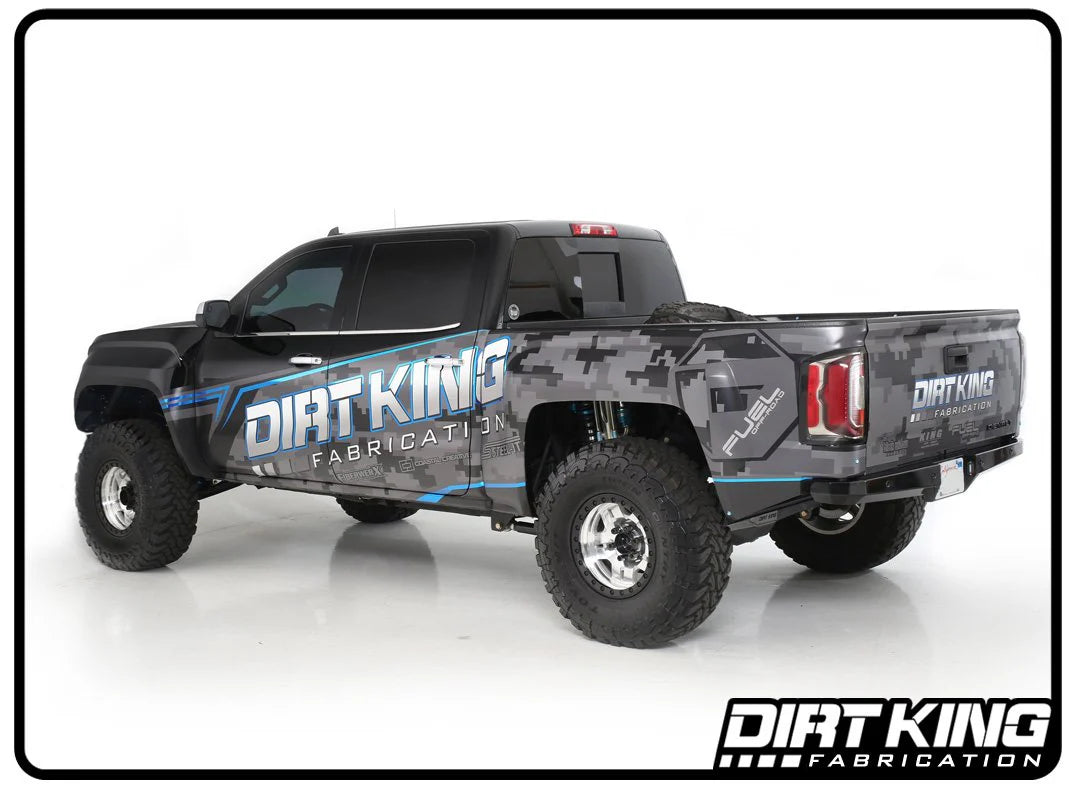07-18 GM 1500 Plate Rear Bumper