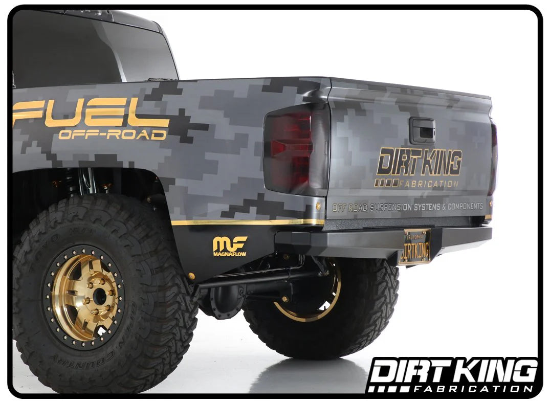 07-18 GM 1500 Plate Rear Bumper