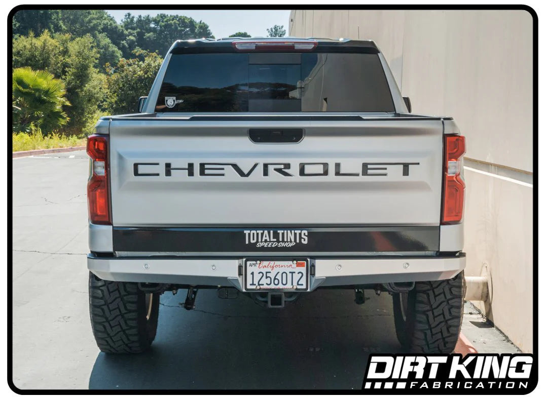 19-25 GM 1500 Plate Rear Bumper