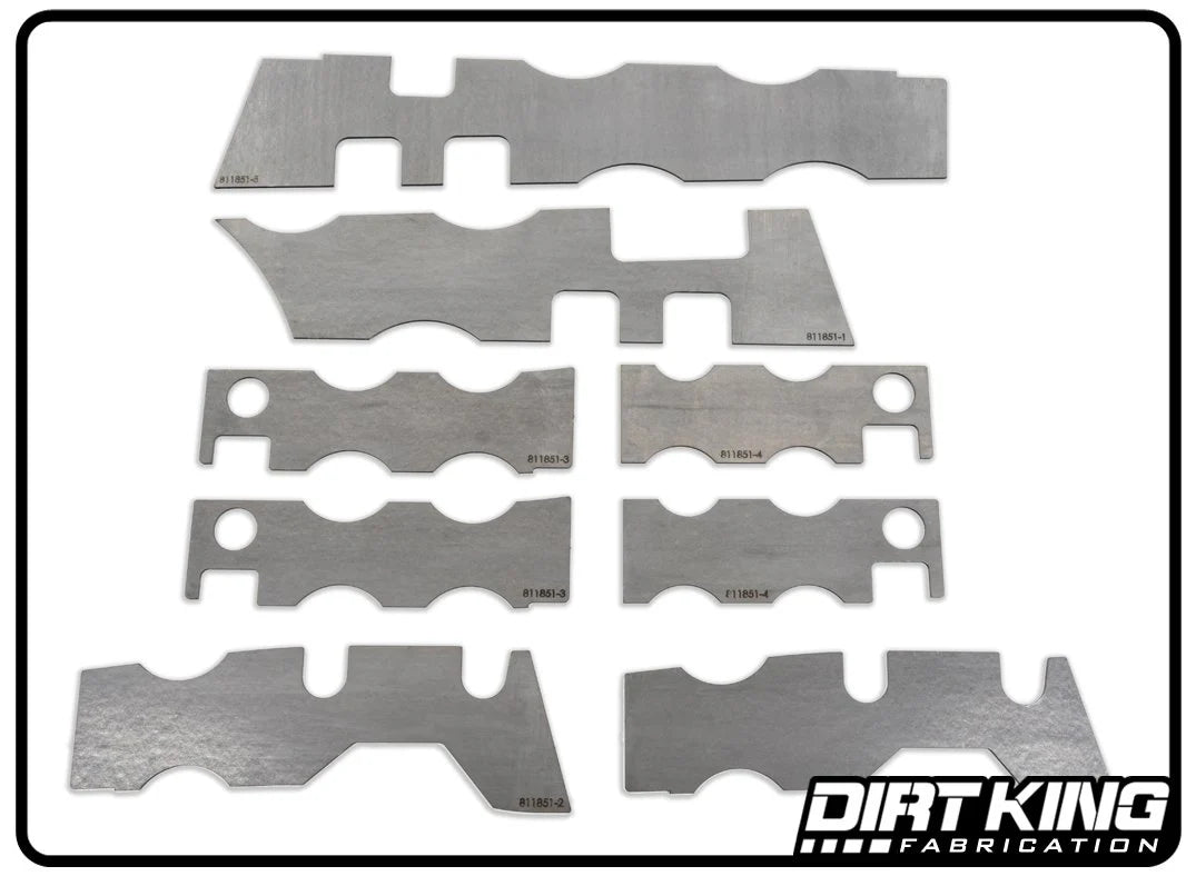 05-23 Tacoma Rear Frame Plate Kit