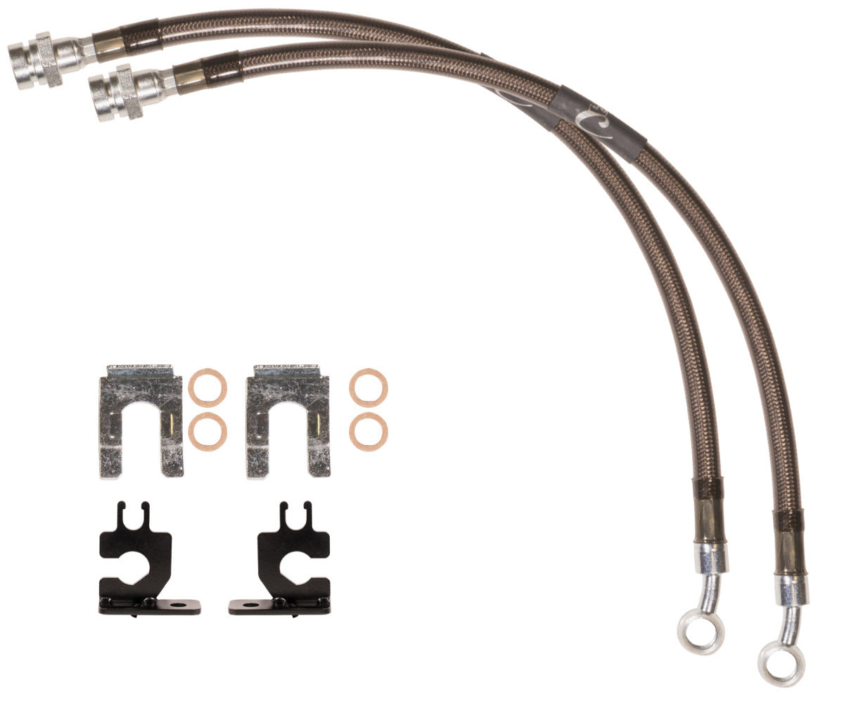 19-24 RAM POWERWAGON 3.0" LIFT DOMINATOR SYSTEM R2 COILS Brake Line Kit Display 