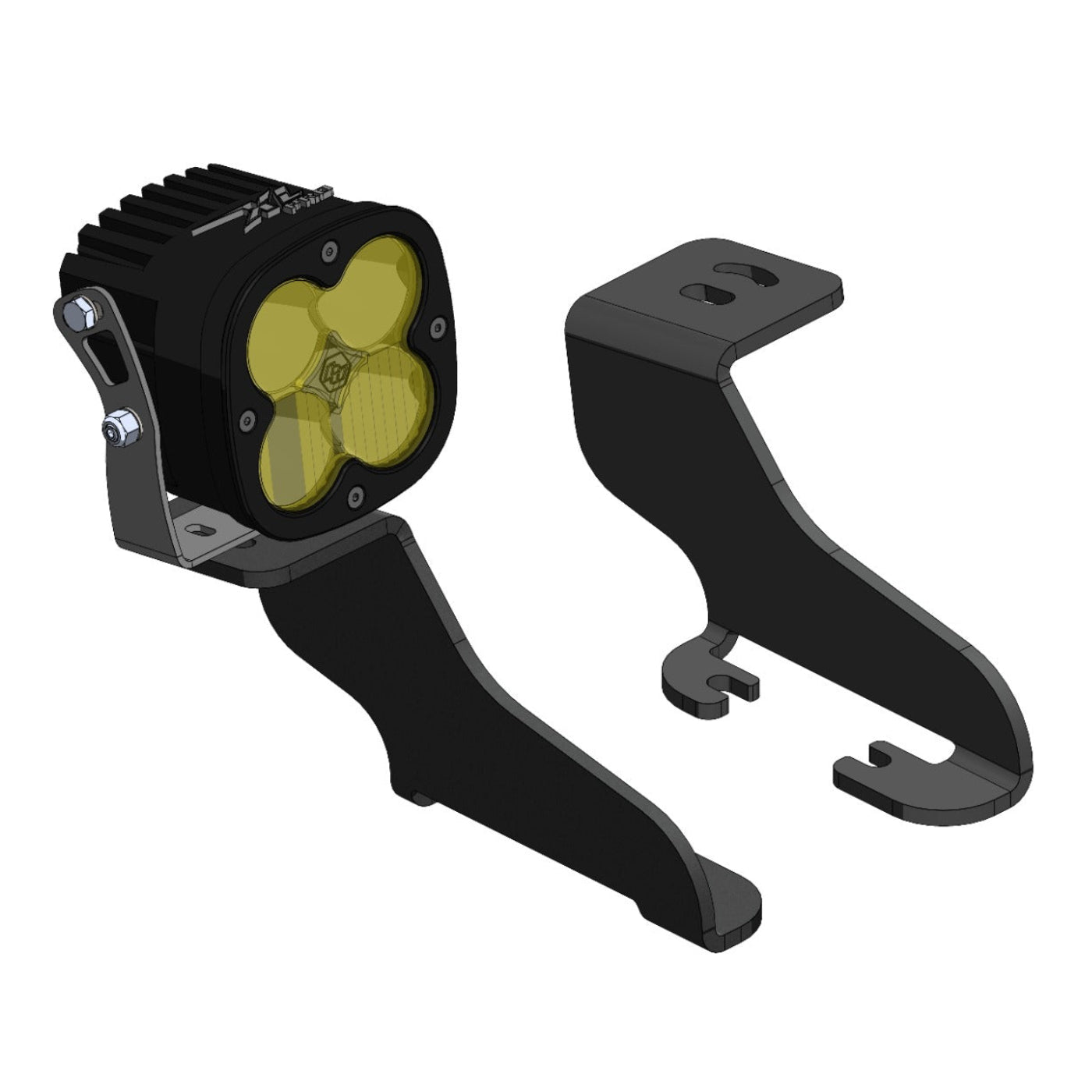 '00-05 Ford Excursion SDHQ Built A-Pillar Light Mounts design with light 