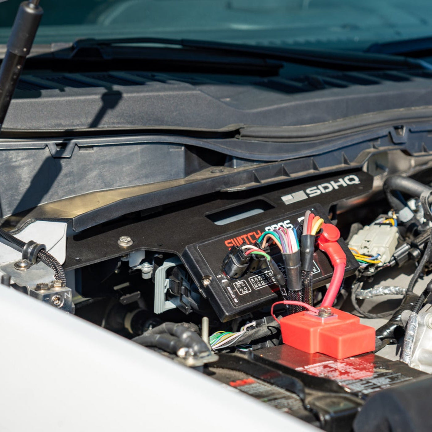 '23-25 F250/F350 Switch Pros Complete Kits power module mount - installed 