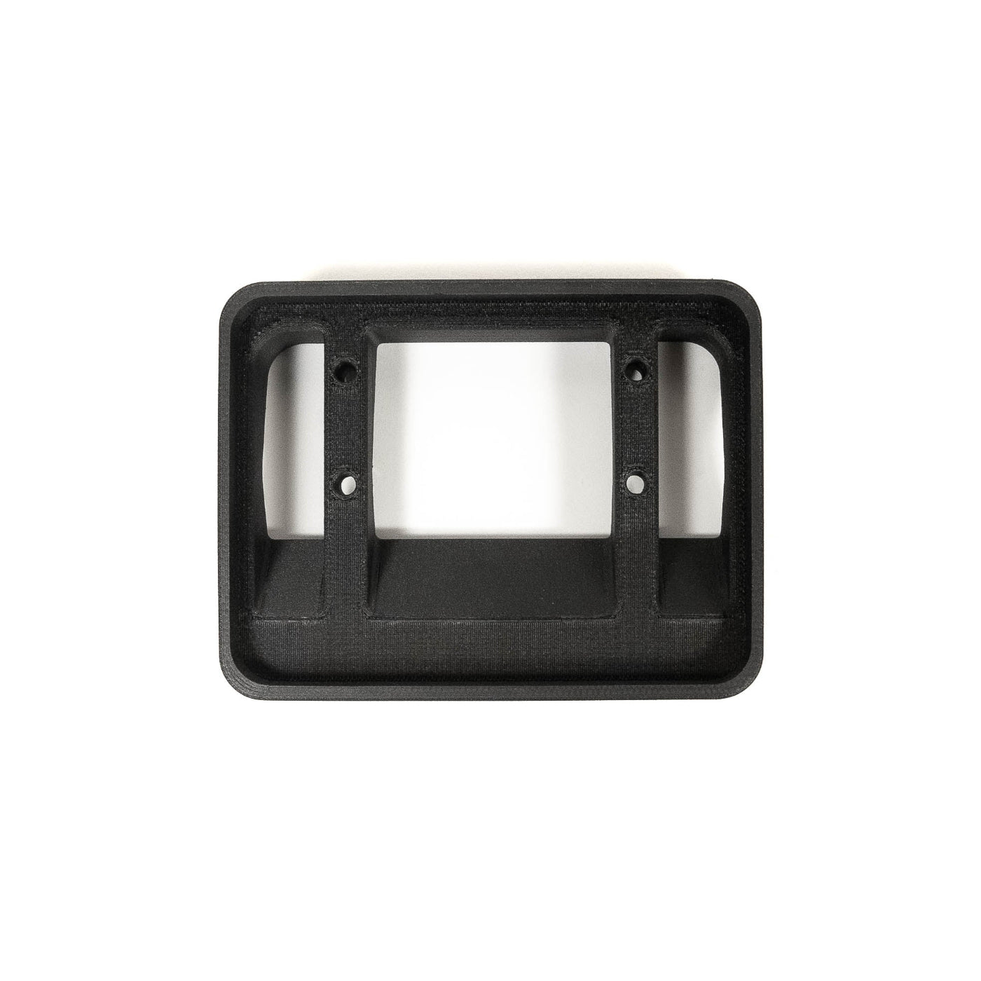 '17-22 Ford F250/F350/F450 SDHQ Built Switch Pros RCR-Force-12 Flow Through Center Console Keypad Mount display of included parts and hardware 