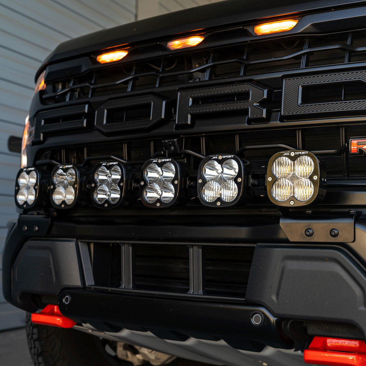 Ford 6 XL Linkable Bumper Light Kit - 2024-2025 Ford F-150 Raptor R/37