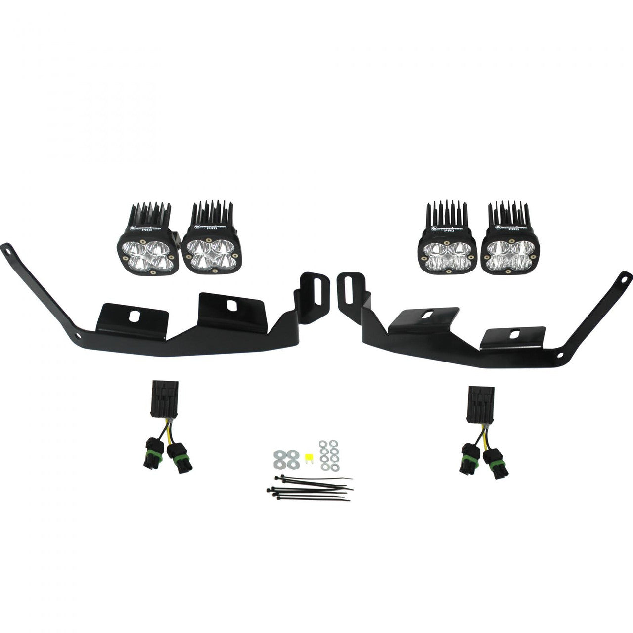 Polaris Squadron Pro Headlight Kit - Polaris 2018-21 RZR RS1; 2014-22 RZR XP 1000; 2018-21 RZR XP Turbo-S