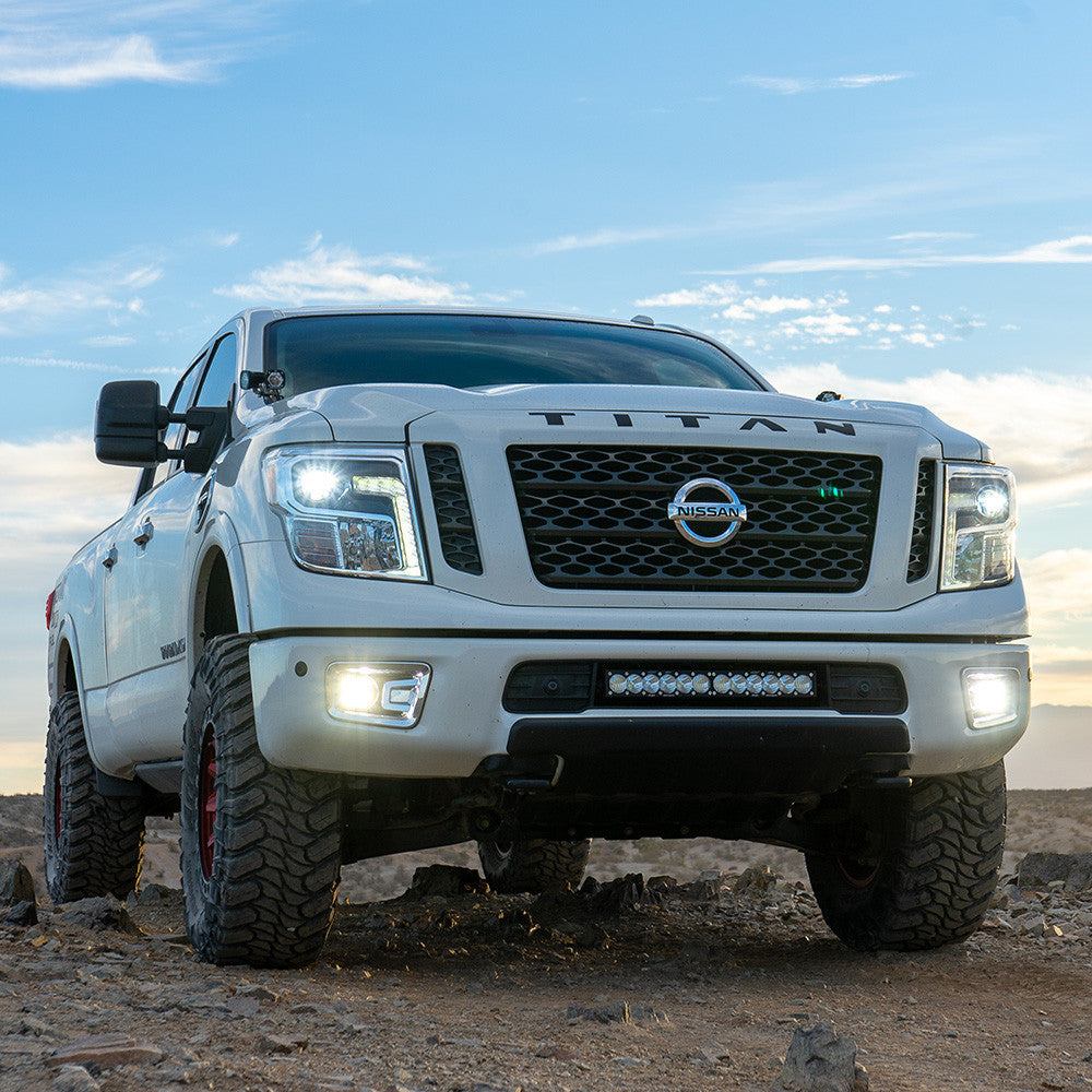 Nissan Squadron-R Sport Fog Pocket Light Kit - Nissan 2016-19 Titan