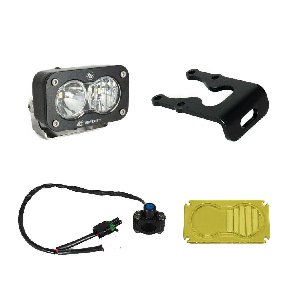 S2 Sport Headlight Kit - Sur-Ron/Talaria Display of Included parts 