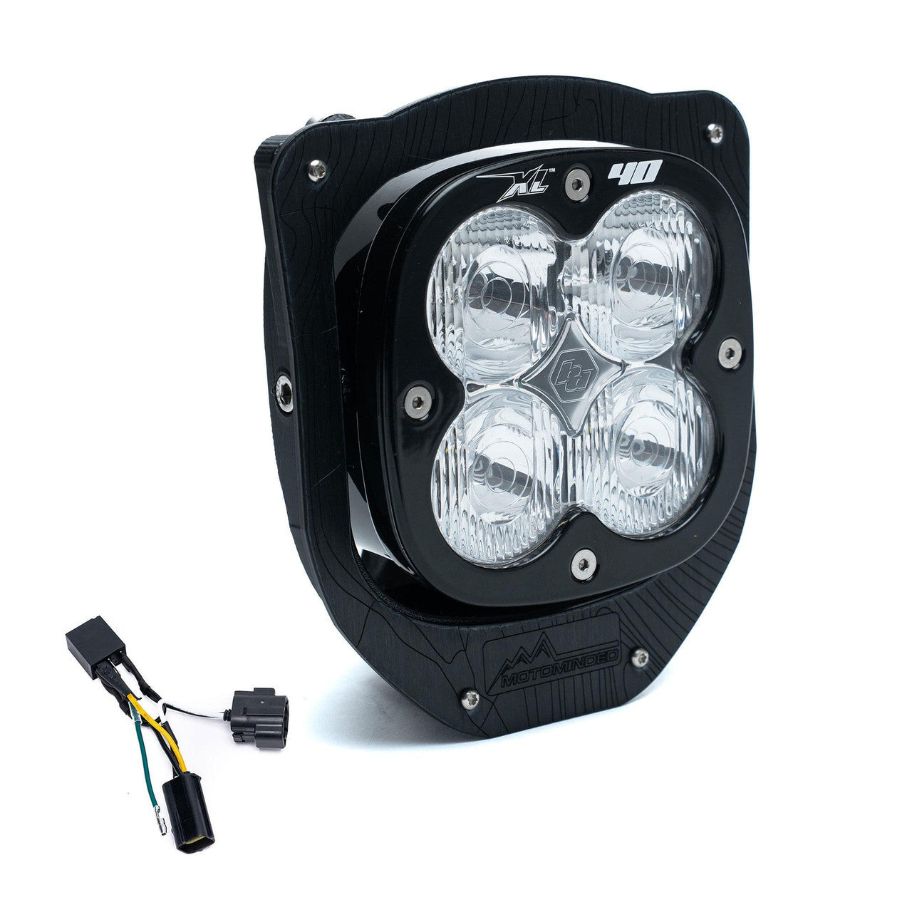 XL40 (D/C) LED Headlight Kit w/ Hi-Low Harness - Husqvarna FE-S ('24-25)