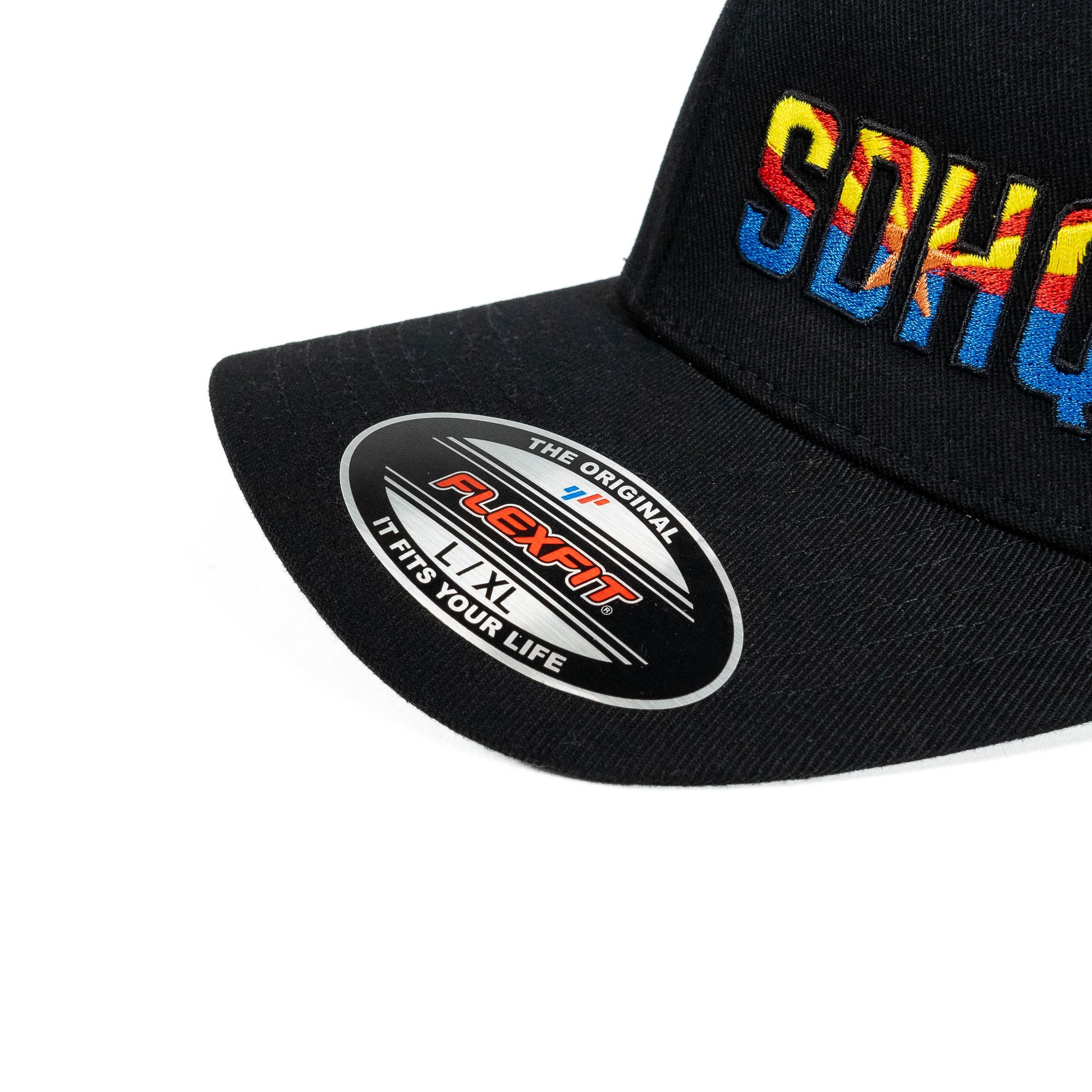 SDHQ Arizona Black Flex Fit Hat