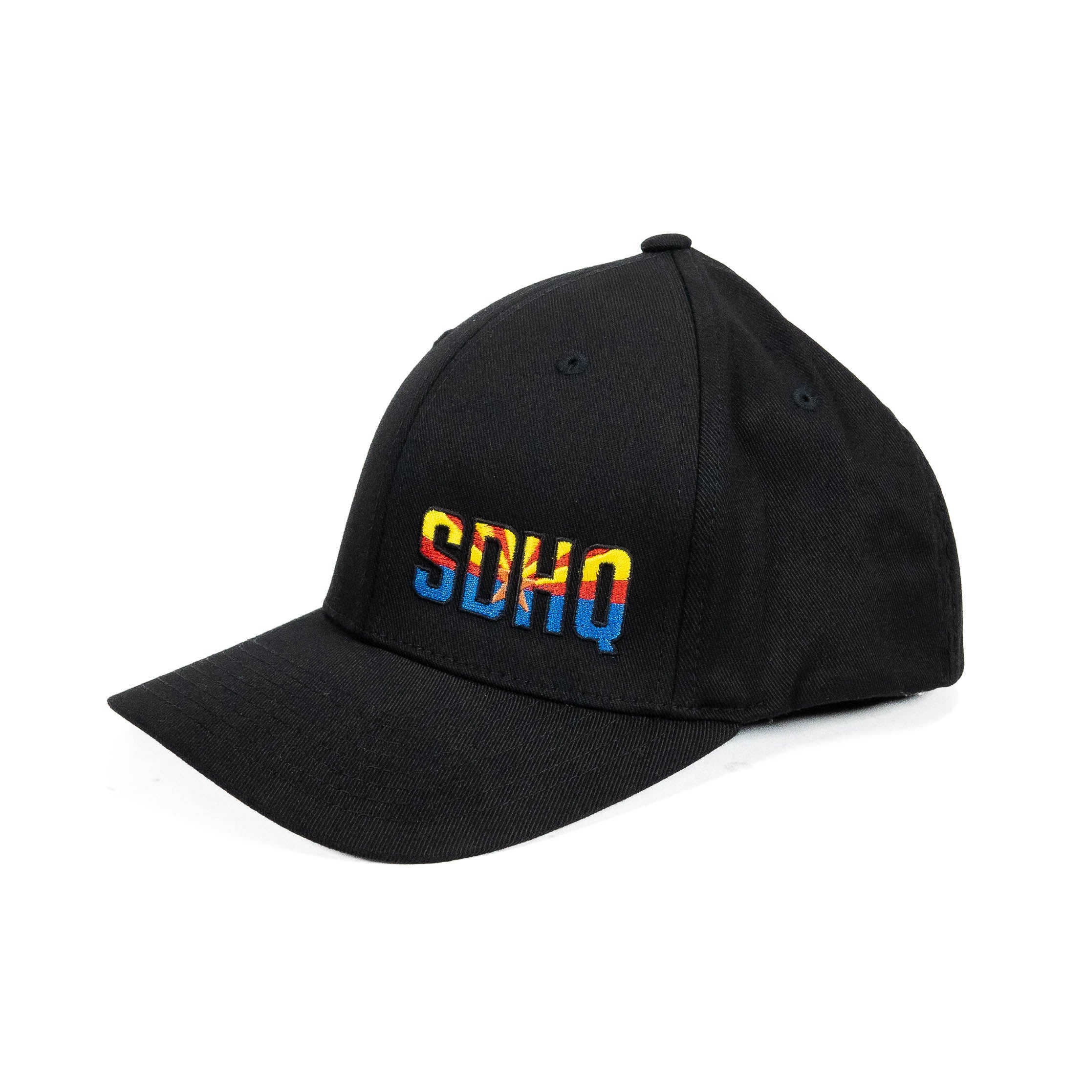 SDHQ Arizona Black Flex Fit Hat