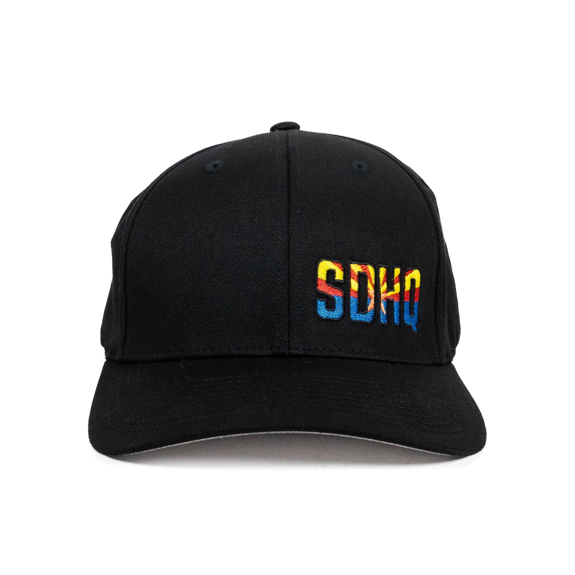 SDHQ Arizona Black Flex Fit Hat