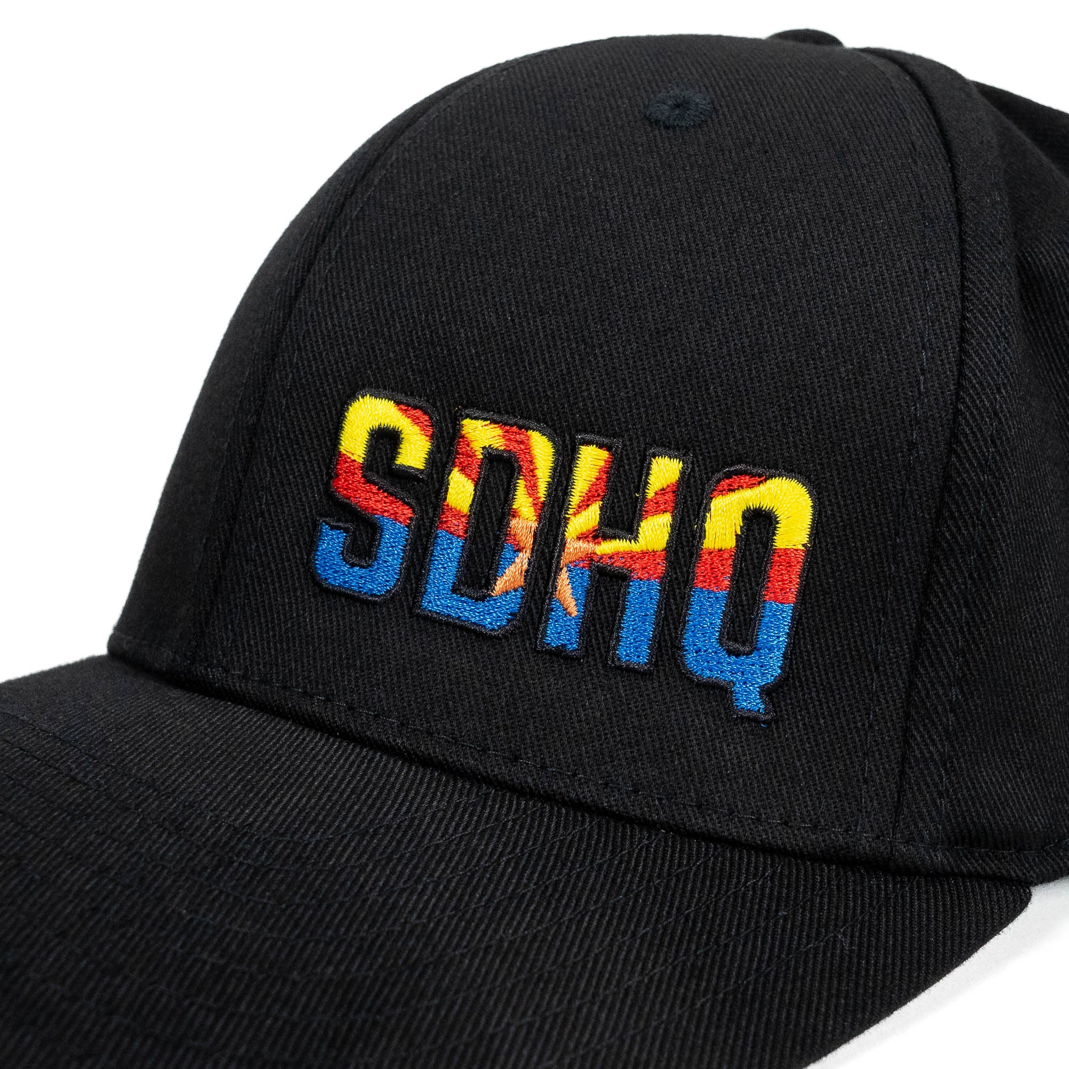 SDHQ Arizona Black Flex Fit Hat