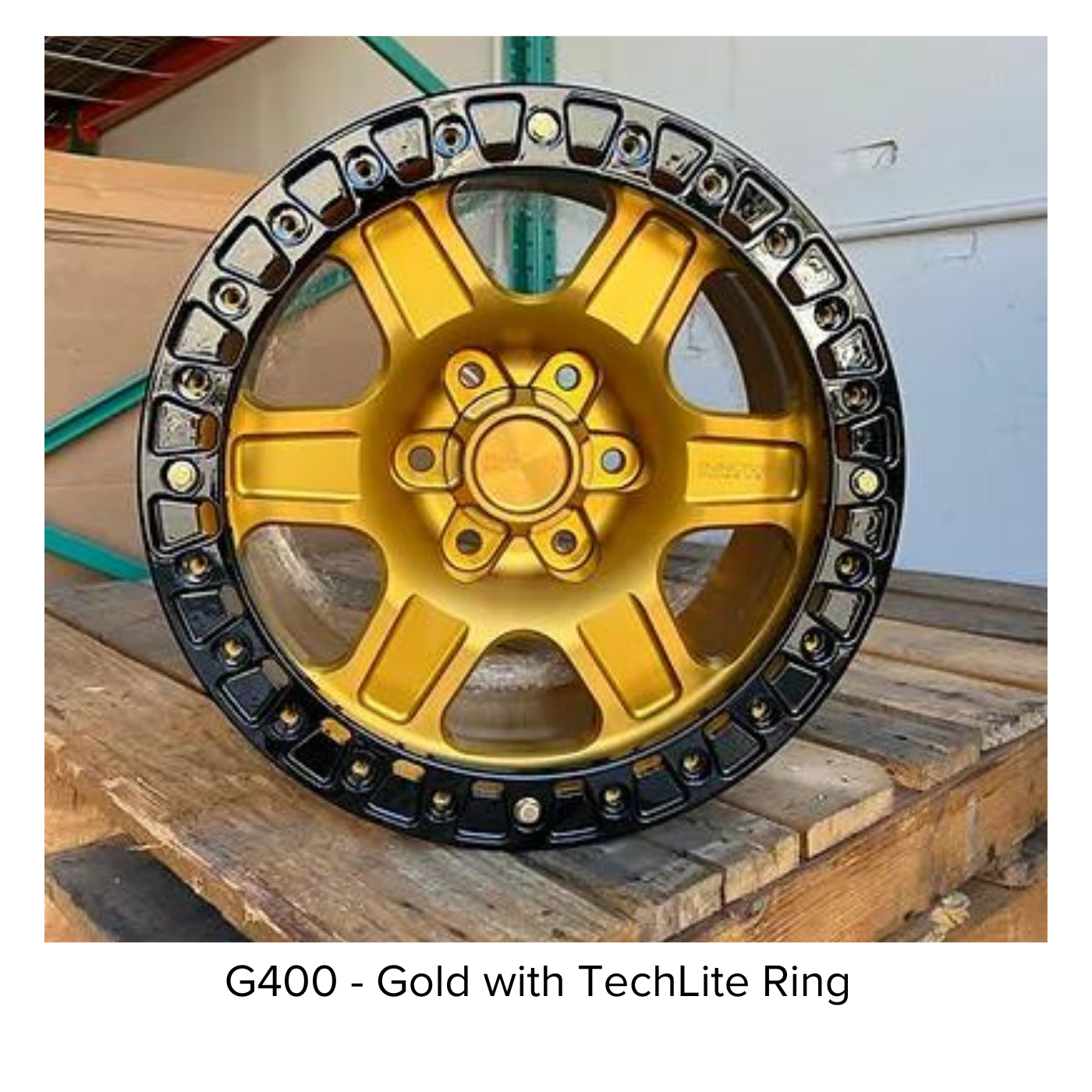 G400 Simulated Beadlock Wheel 20x9.0" 5 & 6 Lug - TechLite Ring