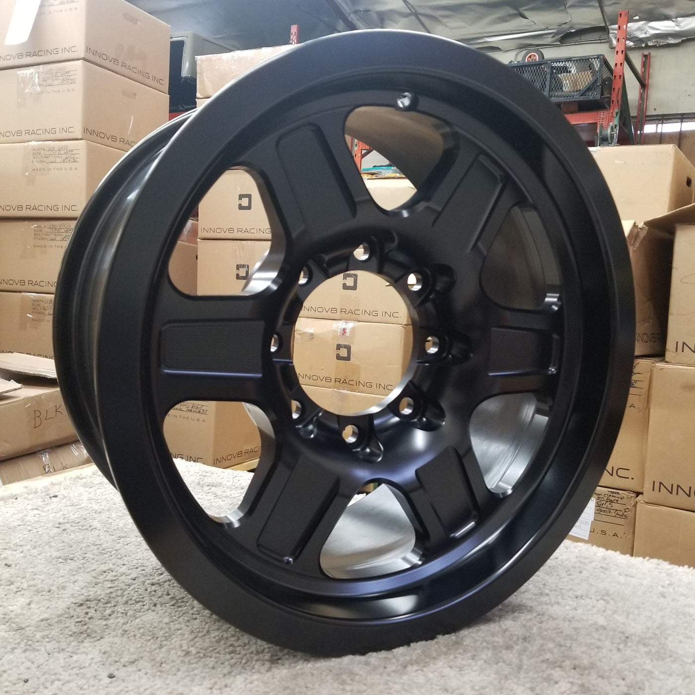G400 Smooth Lip Wheel 20x9.0" 5 & 6 Lug Front View