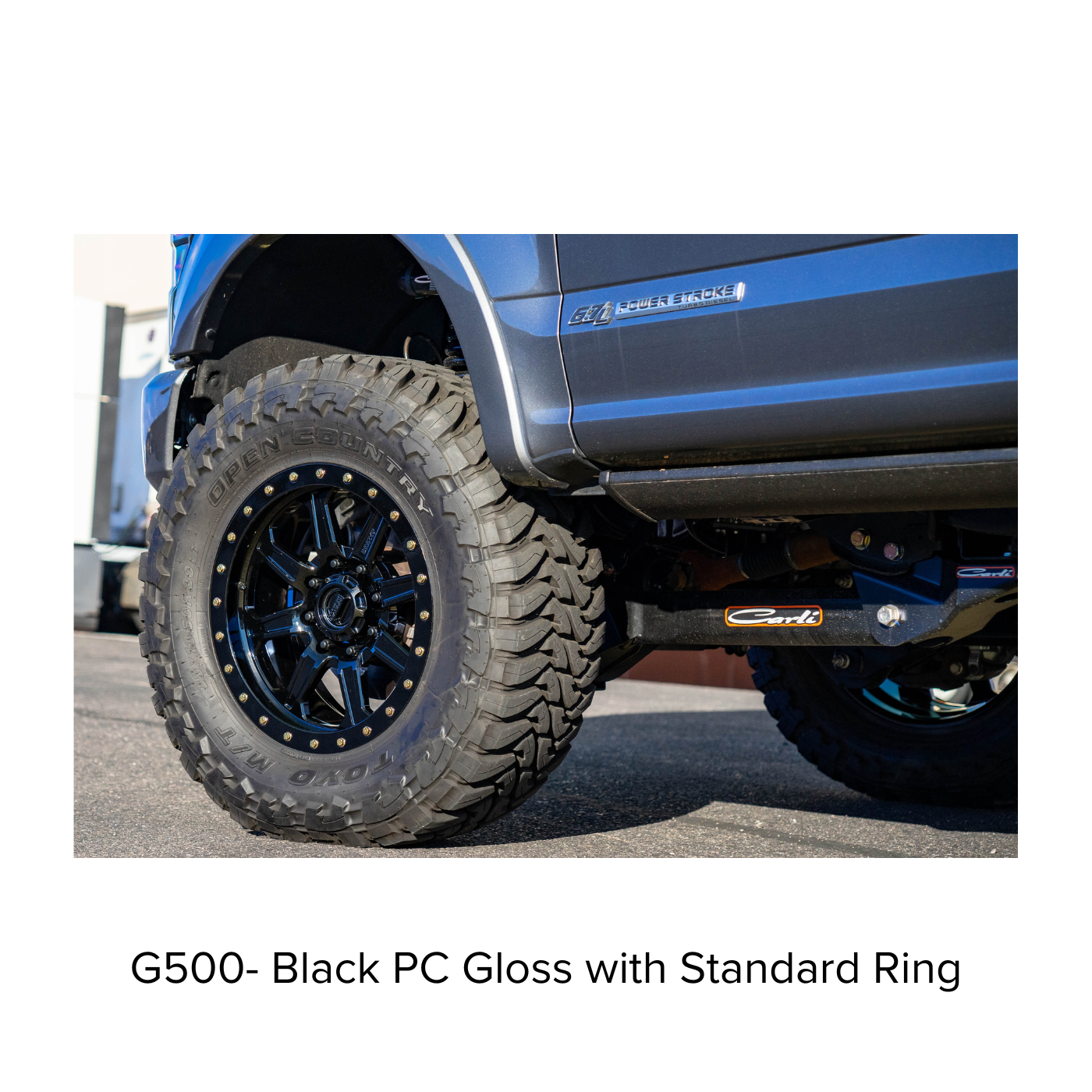G500 Simulated Beadlock Wheel 17x8.5" 5 & 6 Lug - Standard Ring