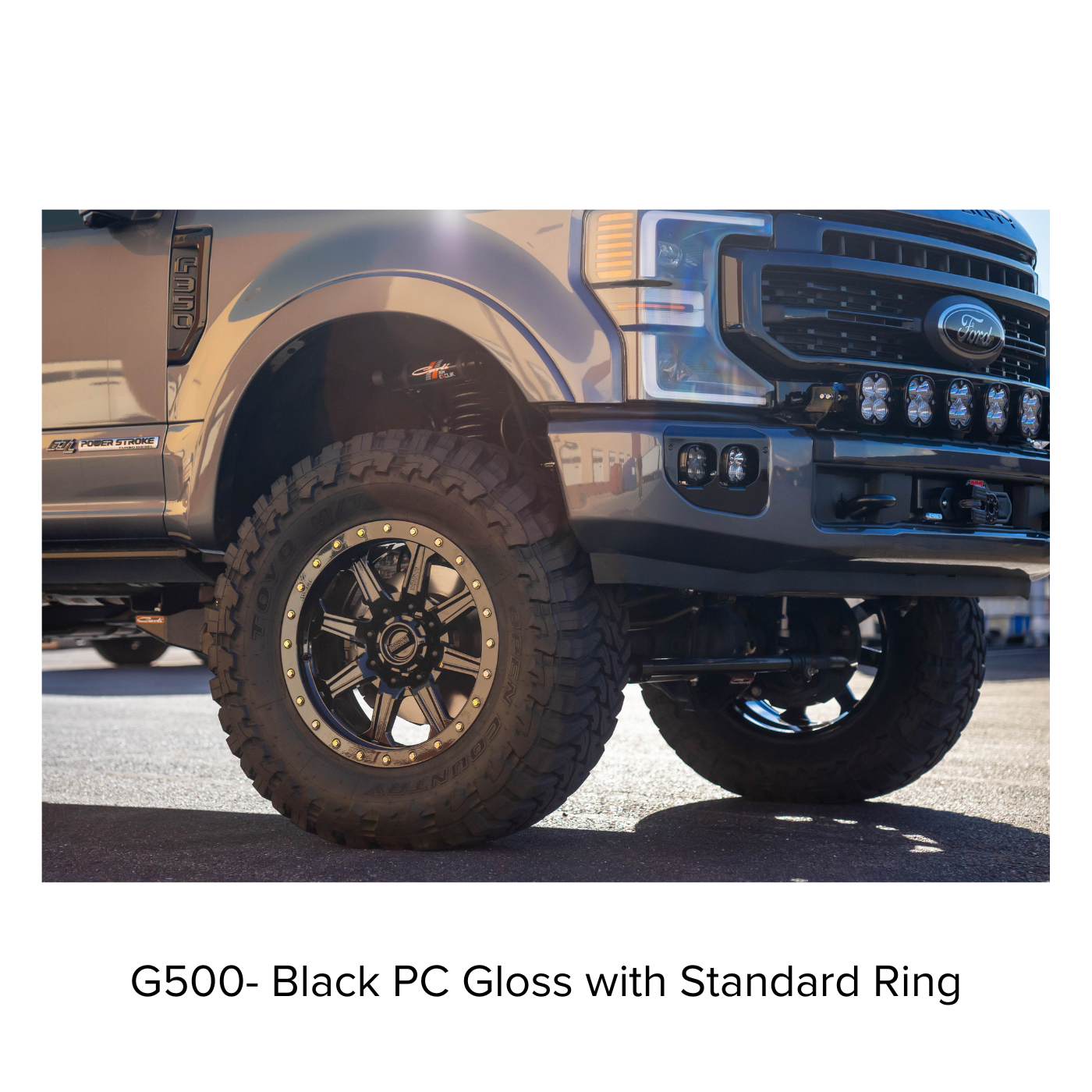 G500 Simulated Beadlock Wheel 20x9.0" 8 Lug - Standard Ring