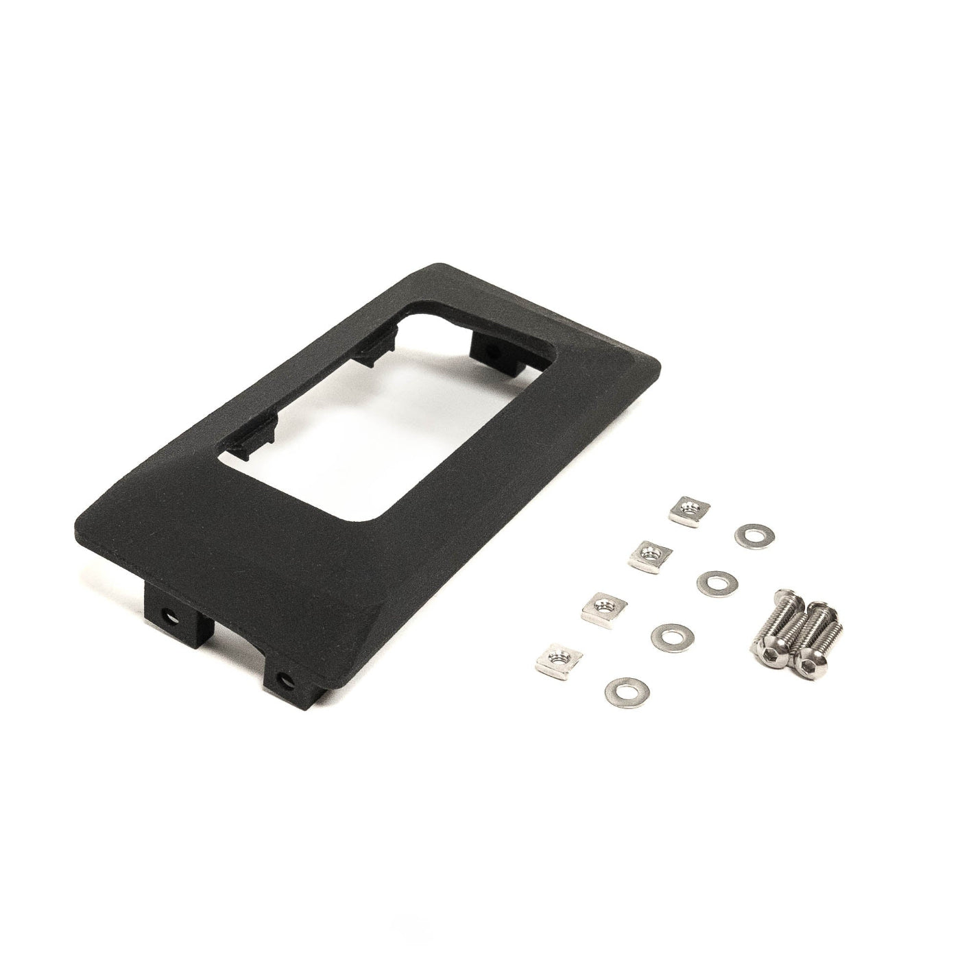 '10-23 Lexus GX460 SDHQ Built Switch-Pros SP-9100 Overhead Keypad Mount display of included parts and hardware