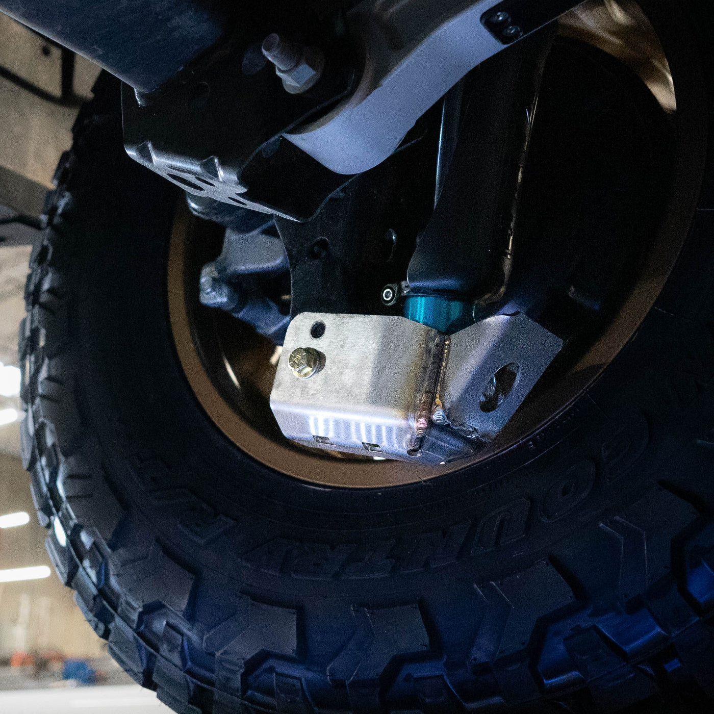 SDHQ Built 2024+ GX550 Rear Shock Guards installed 