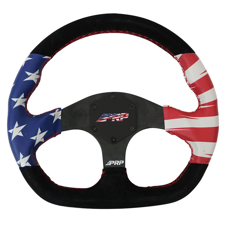 PRP Steering Wheel Center Cap (New Glory Shadow) Front View