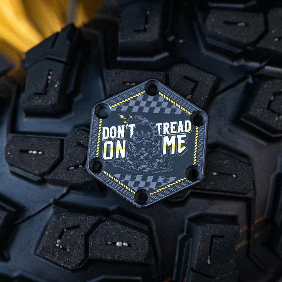 PRP Steering Wheel Center Cap (Don’t Tread on Me) Front View