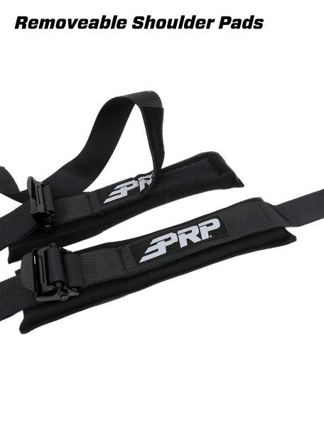 PRP 5.2 Harness with Removable Pads on Shoulder and Ratchet Lap Belt