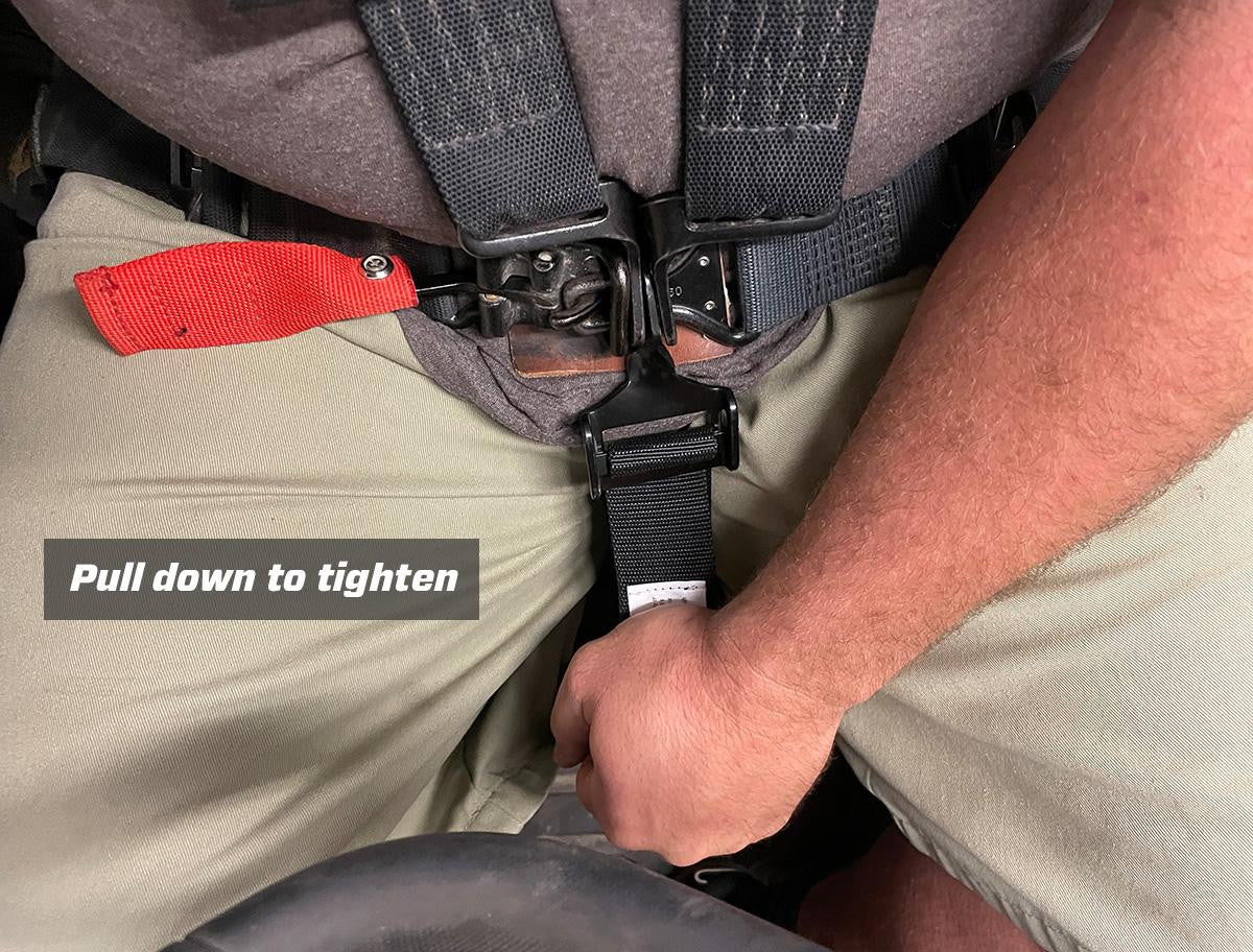 PRP Adjustable 5th Point Crotch Belt for Latch and Link Harness