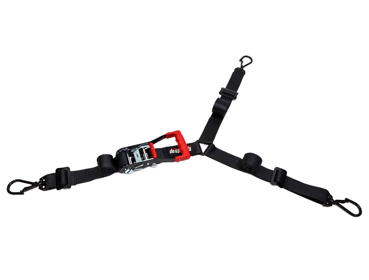 Heavy-Duty Spare Tire 3-Point 2 in. Tie Down w/ Swivel Hooks