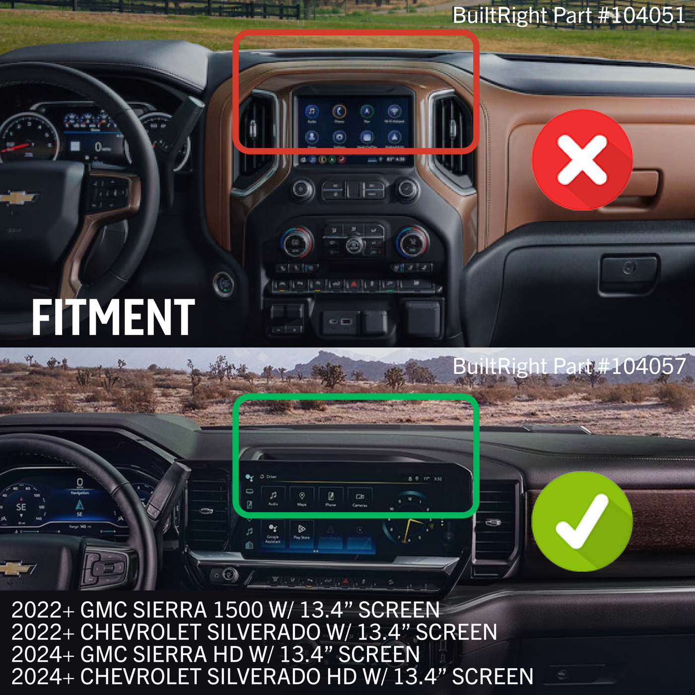 Dash Mount | Sierra & Silverado 1500 (2022+), GM HD (2024+)