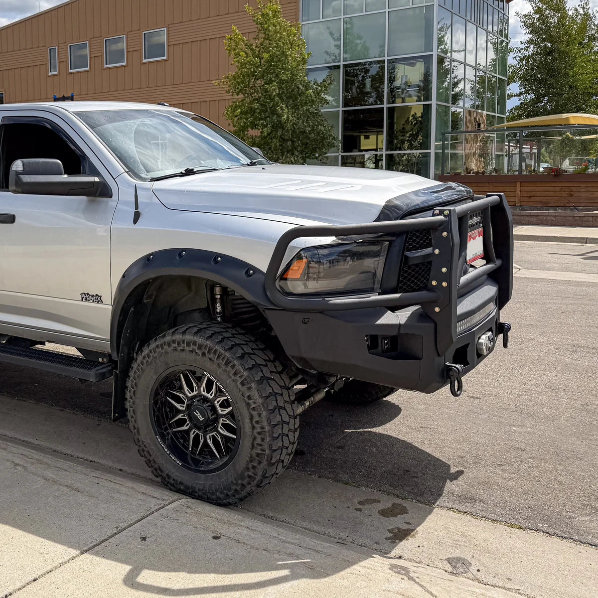 2010-2018 RAM 2500/3500 ATTITUDE FRONT WINCH BUMPER W/ GUARD Front View