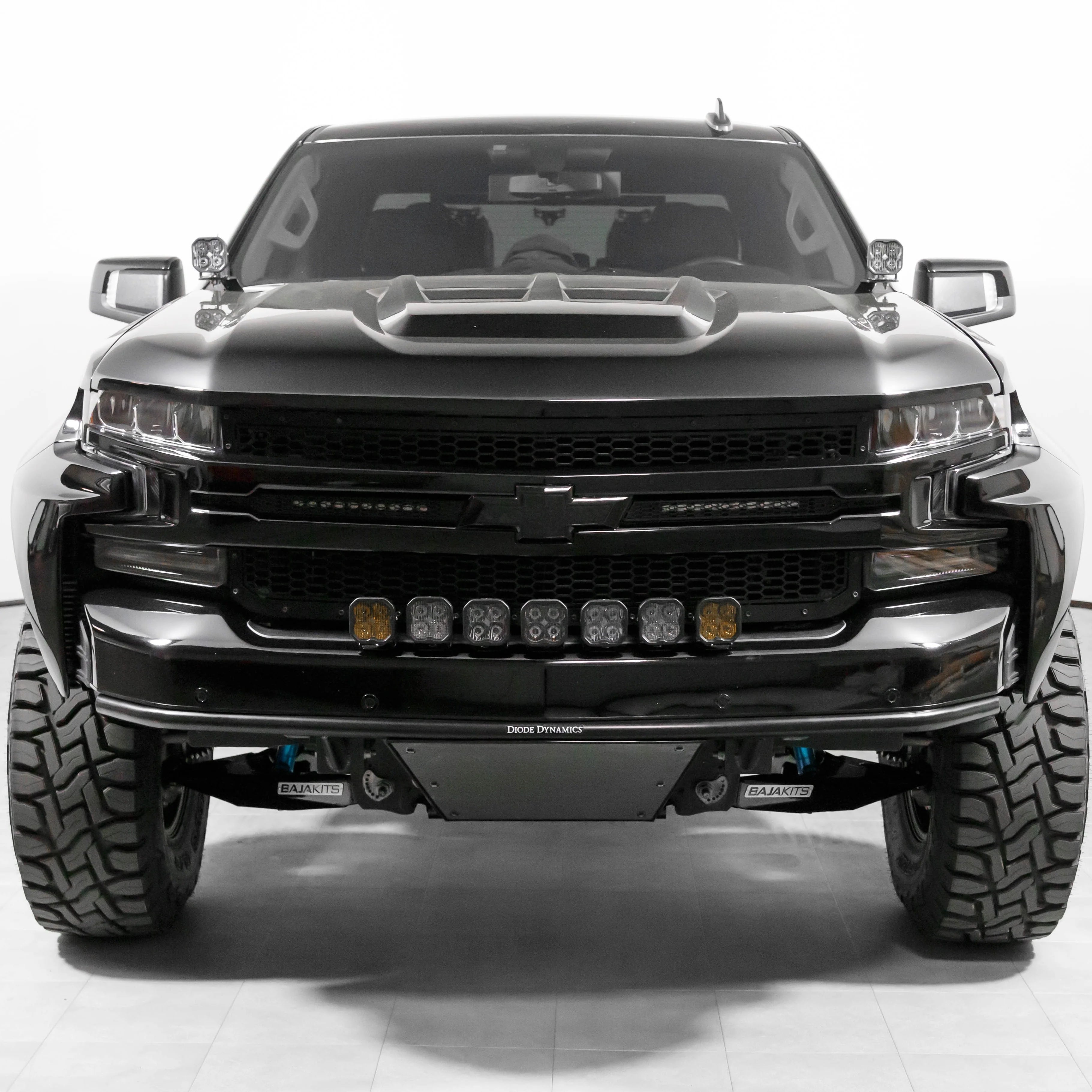 Advanced Fiberglass Concepts Chevy Silverado 1500 Fiberglass Replacement Hood