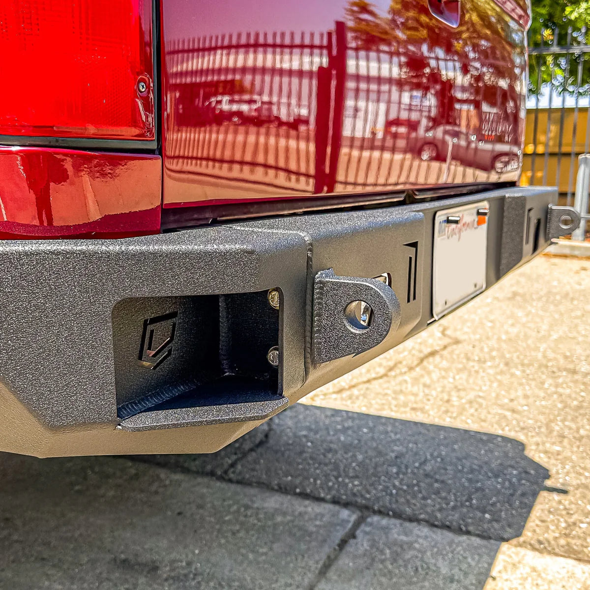 1995-2004 TOYOTA TACOMA HIGH CLEARANCE REAR BUMPER Front View