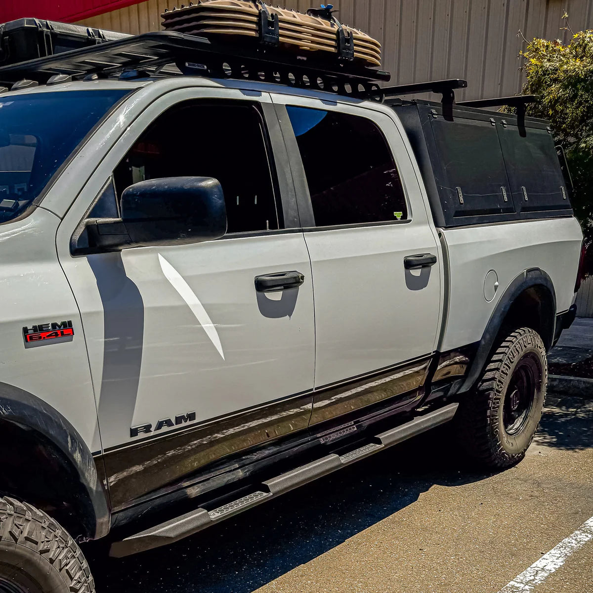 2019-2025 RAM 2500/3500/POWERWAGON ROCK SLIDERS Front View