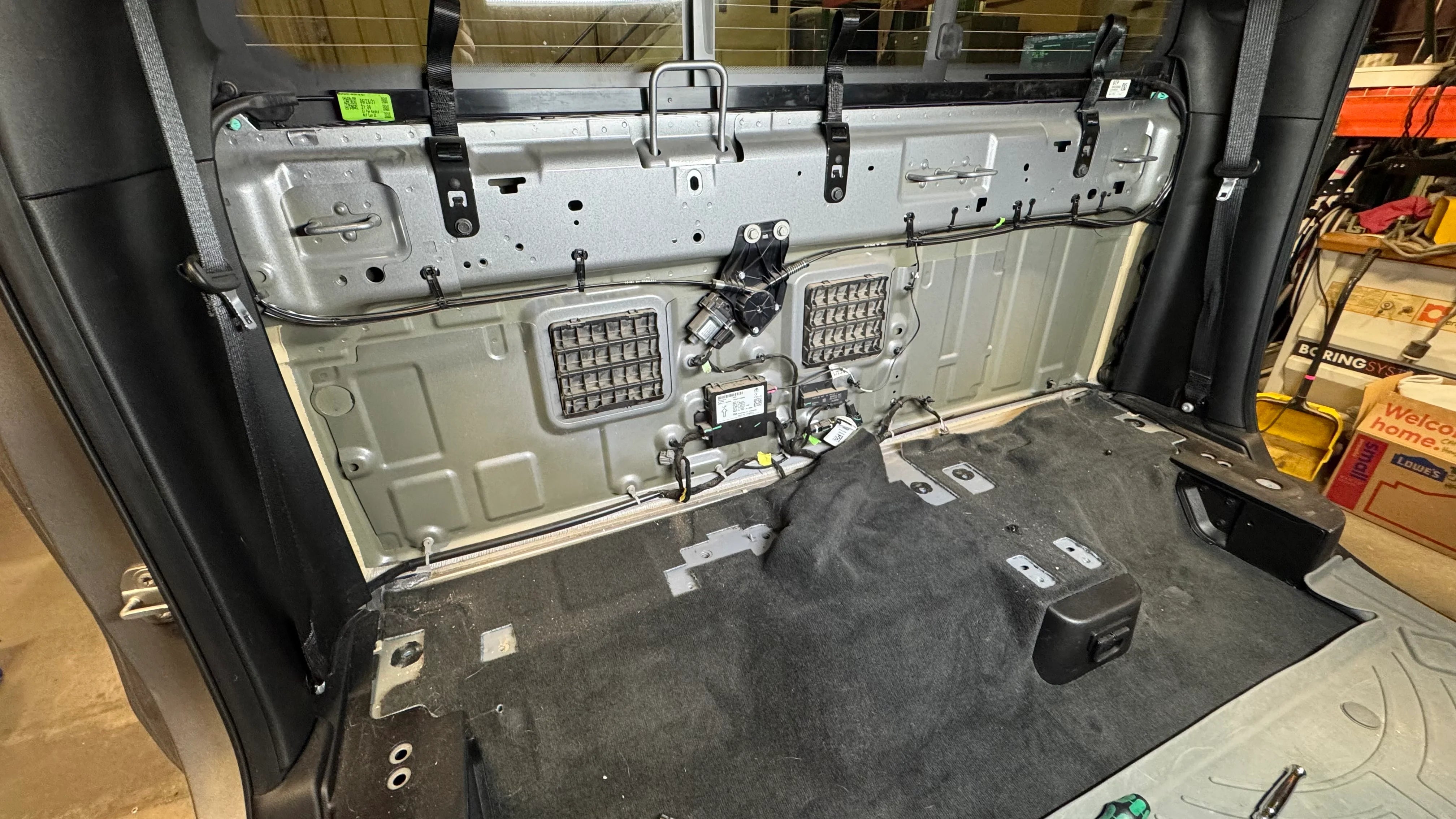 RAM - 1500 - 2019-Present - 5th Gen. - Crew Cab - Explore Series - Second Row Seat Delete Plate System