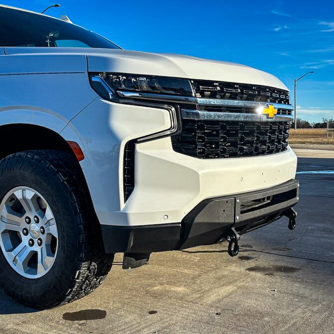 2021-2024 CHEVY TAHOE / SUBURBAN PROLITE FRONT BUMPER Front View
